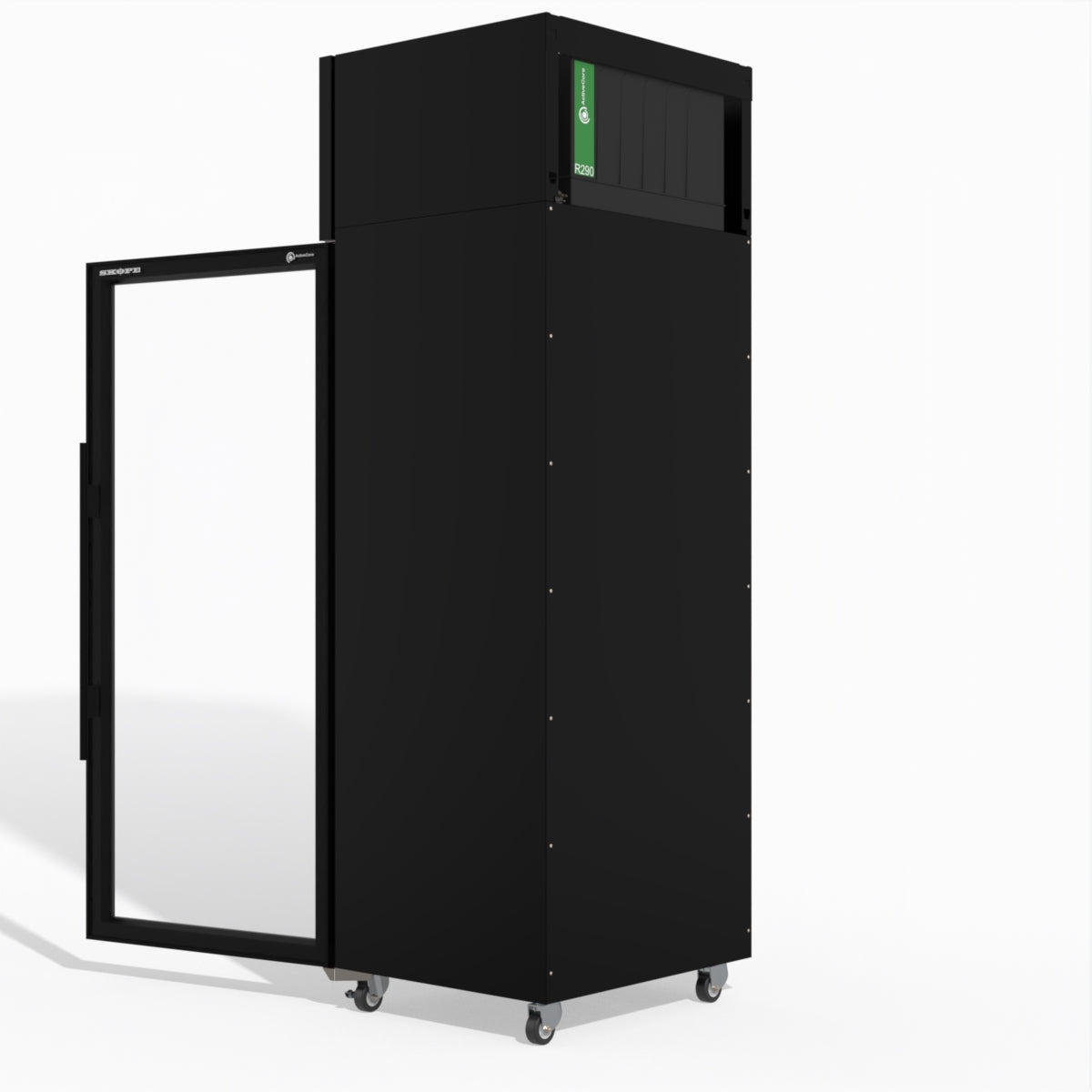 TMF650N-AC 1 Glass Door Display or Storage Freezer Lit Sign