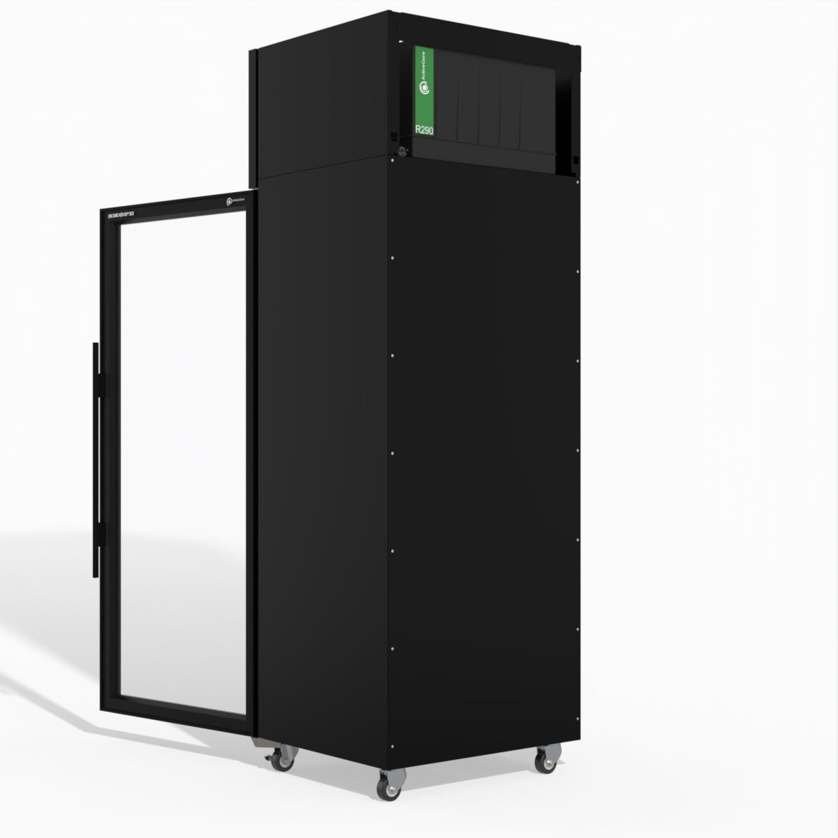 TMF650N-AC 1 Glass Door Display or Storage Freezer Lit Sign