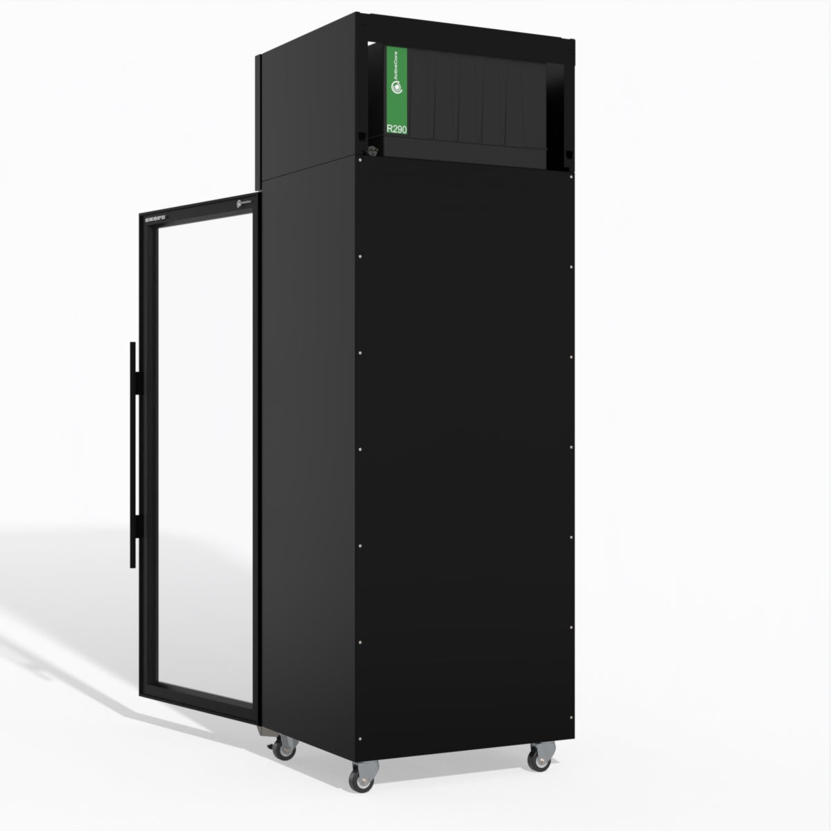 TMF650N-AC 1 Glass Door Display or Storage Freezer Lit Sign