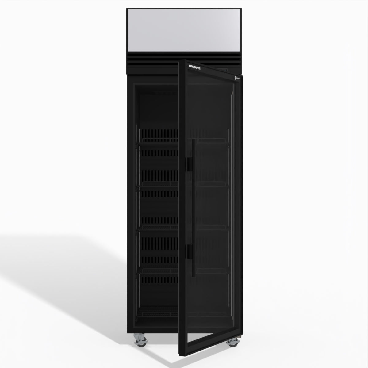 TMF650N-AC 1 Glass Door Display or Storage Freezer Lit Sign