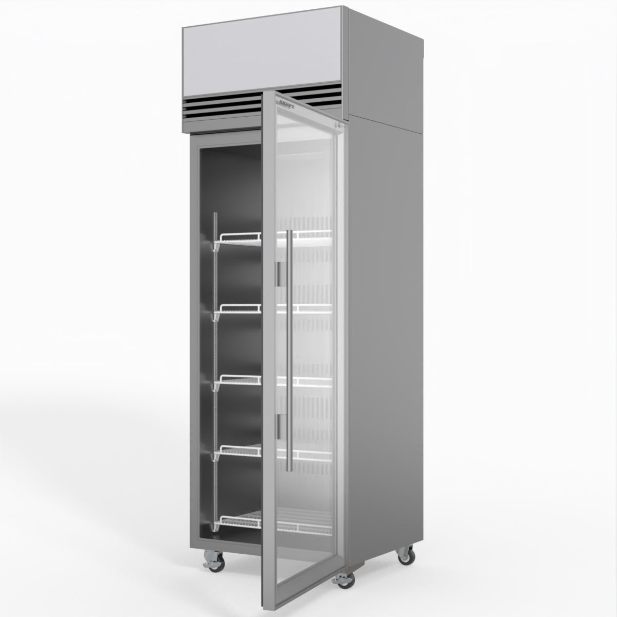 TMF650N-AC 1 Glass Door Display or Storage Freezer Lit Sign