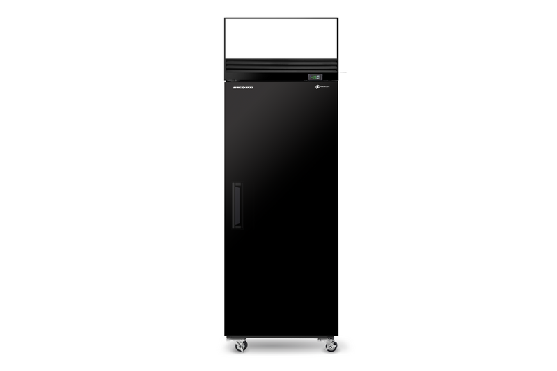 Skope SKFT650NS-AC 1 Solid Door Upright Display or Storage Freezer - SKFT650NS-AC