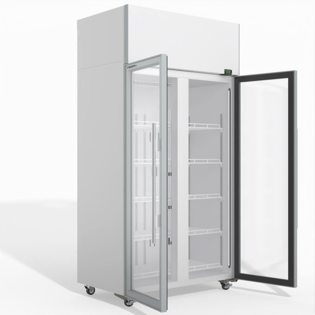 Skope Skope TME1000N-A 2 Glass Door Display or Storage Fridge 897L - TME1000N-A