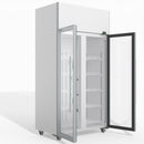 Skope Skope TME1000N-A 2 Glass Door Display or Storage Fridge 897L - TME1000N-A