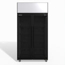 Skope TME1000N-AC 2 Glass Door Display or Storage Fridge Lit Sign