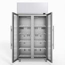 Skope TME1000N-AC 2 Glass Door Display or Storage Fridge Lit Sign