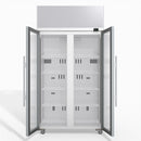 Skope TME1000N-AC 2 Glass Door Display or Storage Fridge Lit Sign