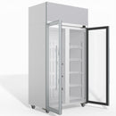 Skope TME1000N-AC 2 Glass Door Display or Storage Fridge Lit Sign