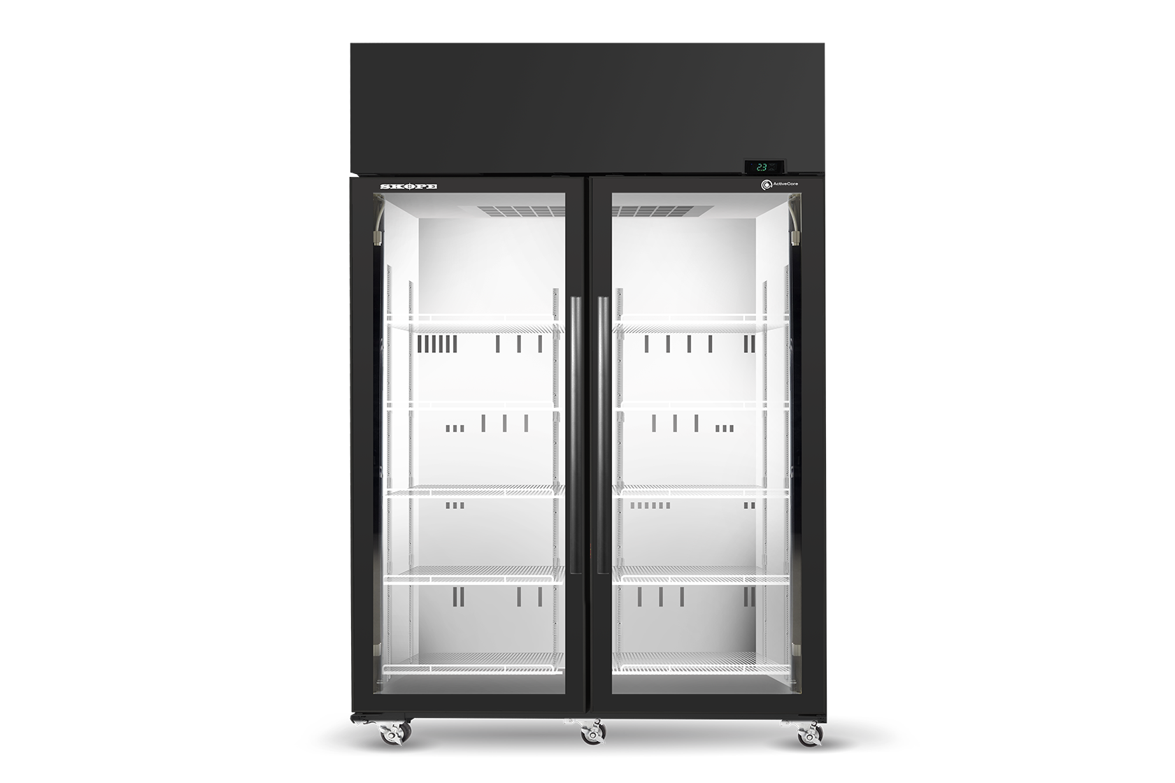 Skope Skope 2 Glass Door Display or Storage Fridge - SKT1300N-A 1310L - SKT1300N-A
