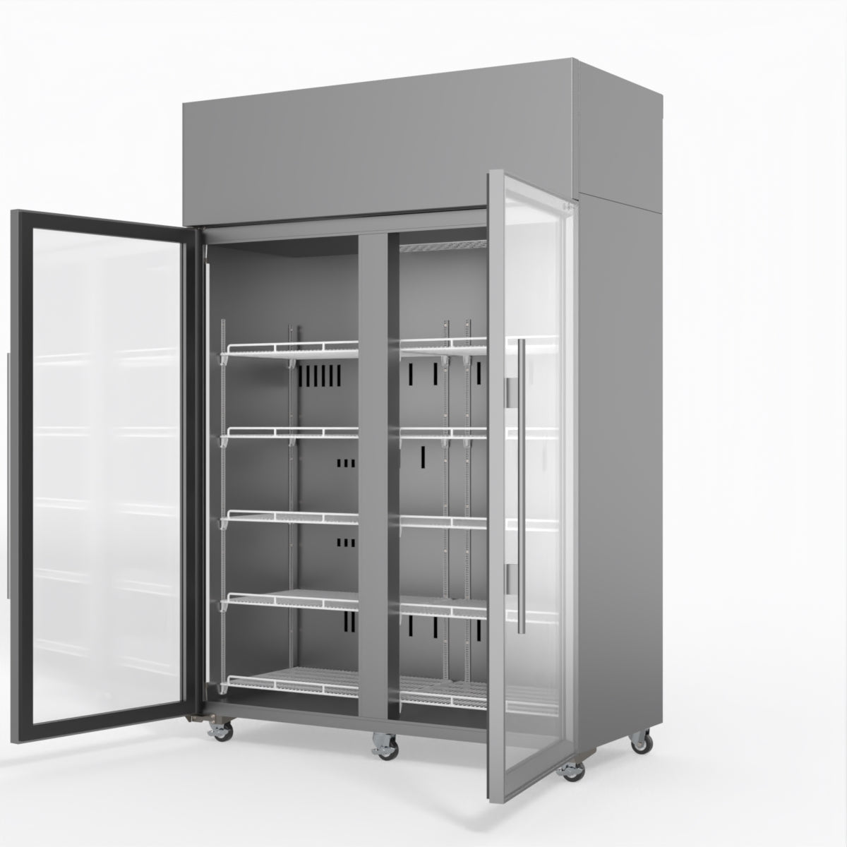 Skope 2 Glass Door Display or Storage Fridge - SKT1300N-A
