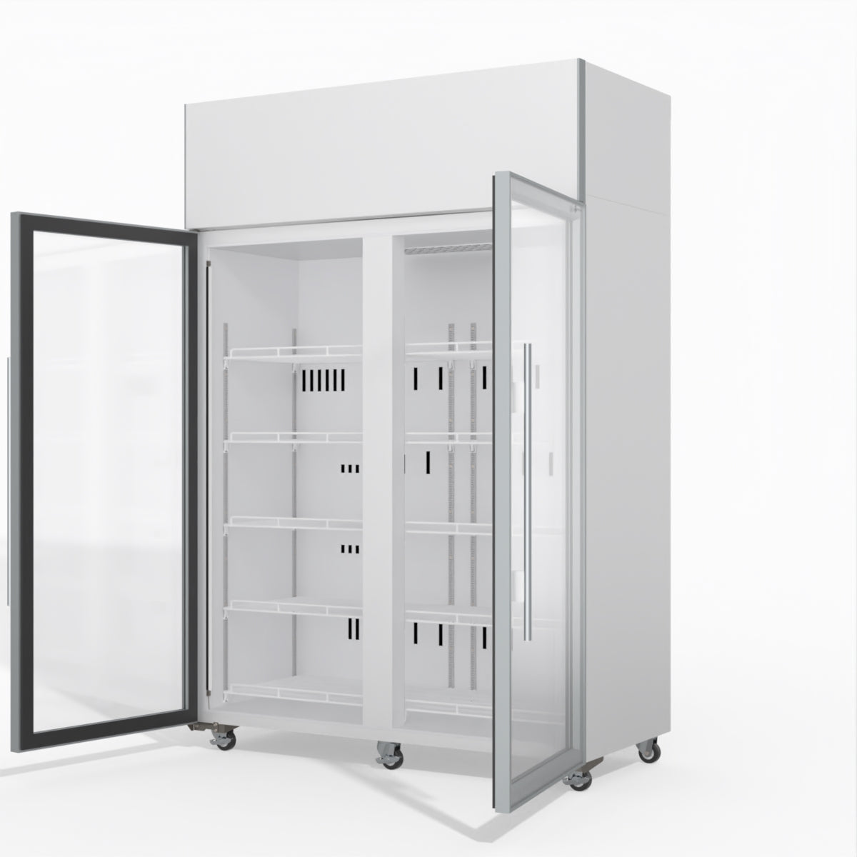 Skope 2 Glass Door Display or Storage Fridge - SKT1300N-A