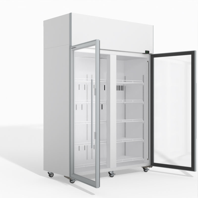 Skope 2 Glass Door Display or Storage Fridge - SKT1300N-A