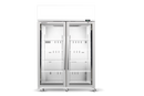 Skope SKT1300N-AC 2 Glass Door Display or Storage Fridge, Lit Sign - SKT1300N-AC
