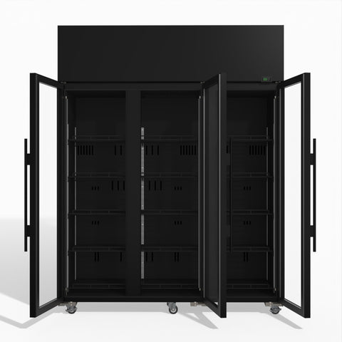 SKT1500N-A-WHITE Skope 3 Glass Door Display or Storage Fridge - SKT1500N-A