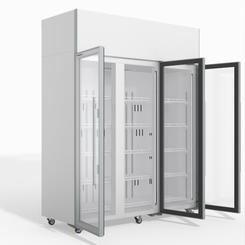 Skope 3 Glass Door Display or Storage Fridge - SKT1500N-A