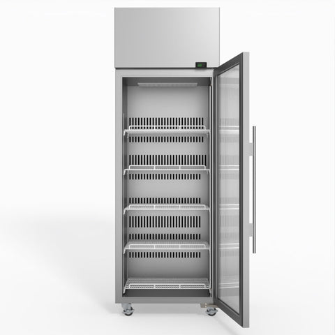 Skope Skope 1 Glass Door Display or Storage Fridge - SKT650N-A 610L - Stainless Steel  - SKT650N-A
