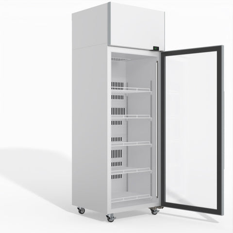 Skope Skope 1 Glass Door Display or Storage Fridge - SKT650N-A 610L - White  - SKT650N-A