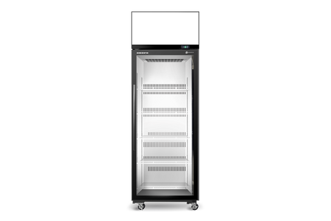 Skope SKT650N-AC 1 Glass Door Display or Storage Fridge, Lit Sign - SKT650N-AC