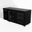 Skope BackBar 2 Glass Sliding Door SlimLine Fridge