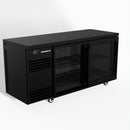 Skope BackBar 2 Glass Sliding Door SlimLine Fridge