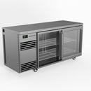 Skope BackBar 2 Glass Sliding Door SlimLine Fridge