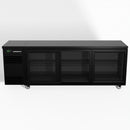 Skope BackBar 3 Glass Sliding Door SlimLine Fridge