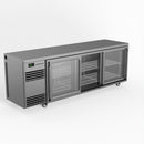 Skope BackBar 3 Glass Sliding Door SlimLine Fridge