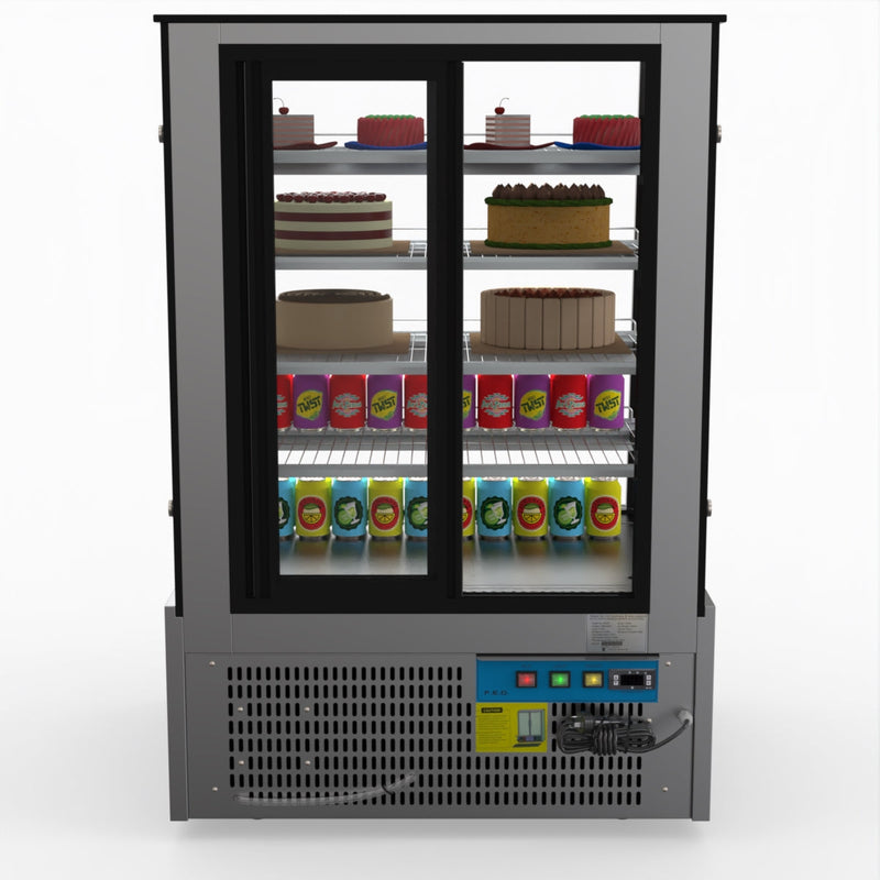 SLP830C Bonvue Deluxe Chilled Display Cabinet 900x800x1350