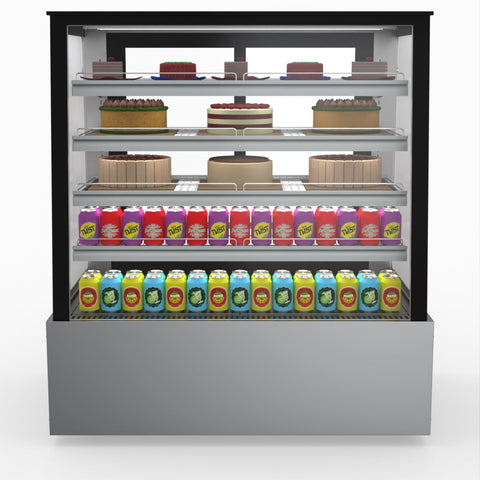 Bonvue Deluxe Chilled Display Cabinet - SLP840C 1200x800x1350