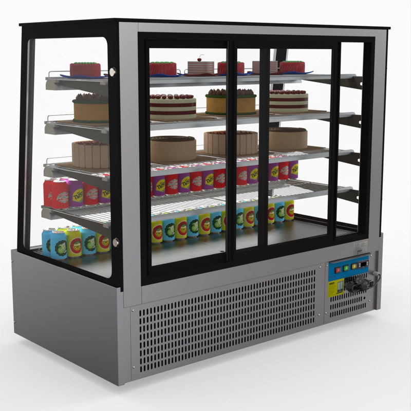 Bonvue Deluxe Chilled Display Cabinet - SLP850C 1500x800x1350