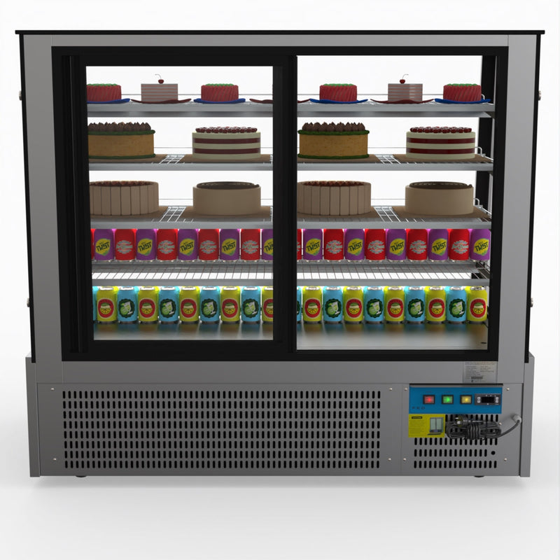 Bonvue Deluxe Chilled Display Cabinet - SLP850C 1500x800x1350