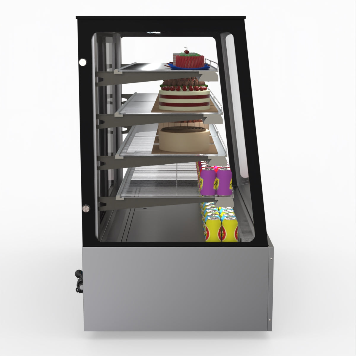 Bonvue Deluxe Chilled Display Cabinet - SLP850C 1500x800x1350