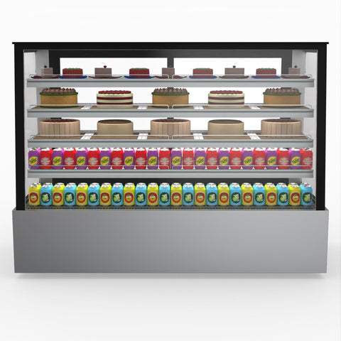 SLP860C Bonvue Deluxe Chilled Display Cabinet 1800x800x1350