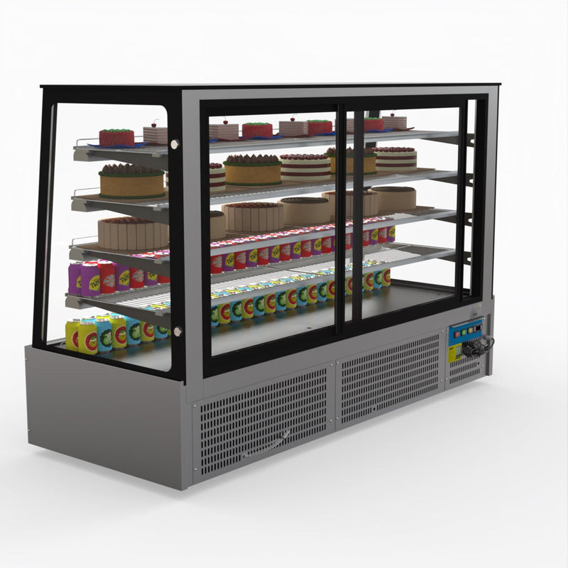 SLP870C Bonvue Deluxe Chilled Display Cabinet 2000x800x1350