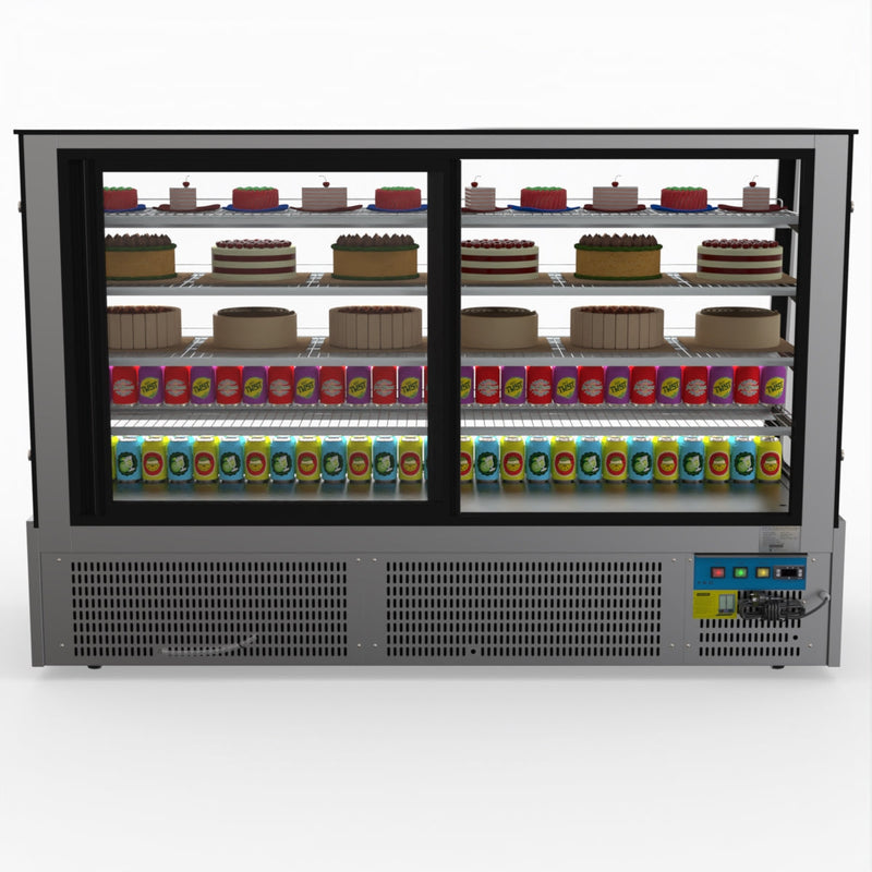 SLP870C Bonvue Deluxe Chilled Display Cabinet 2000x800x1350