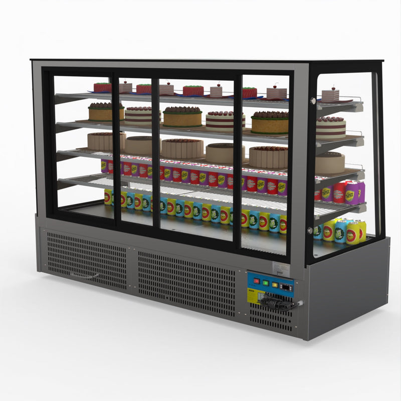SLP870C Bonvue Deluxe Chilled Display Cabinet 2000x800x1350