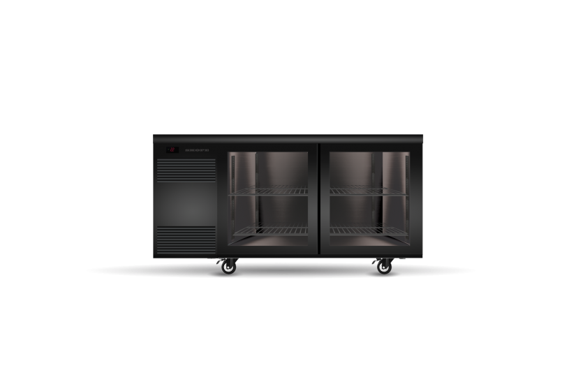 Skope Skope BackBar 2 Glass Sliding Door SlimLine Fridge 290L - SL.2.GSL