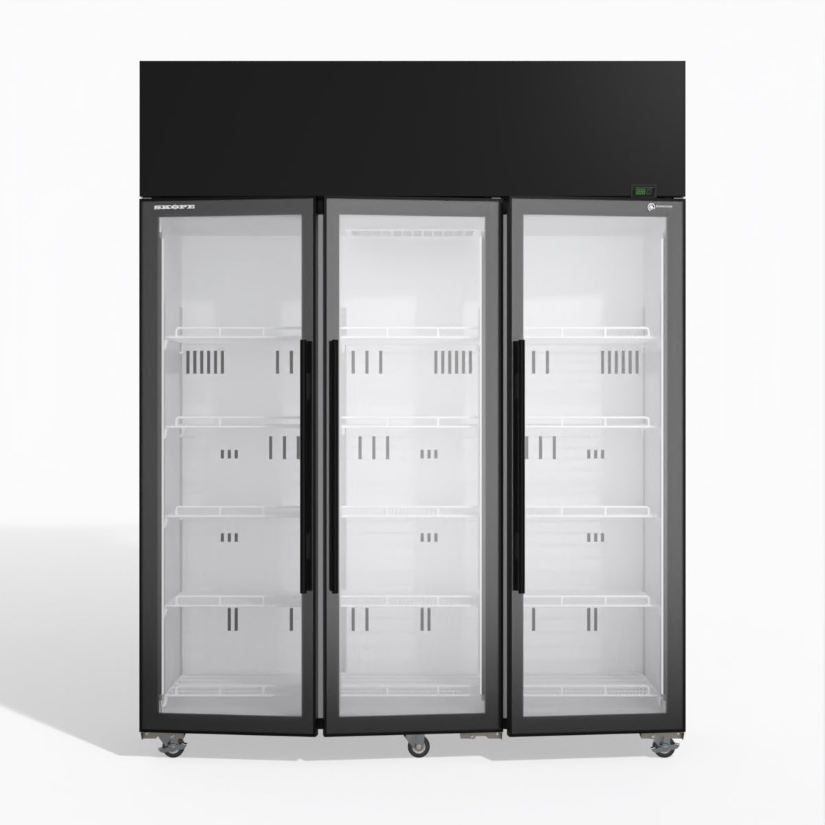 Skope TME1500N-A 3 Glass Door Display or Storage Fridge
