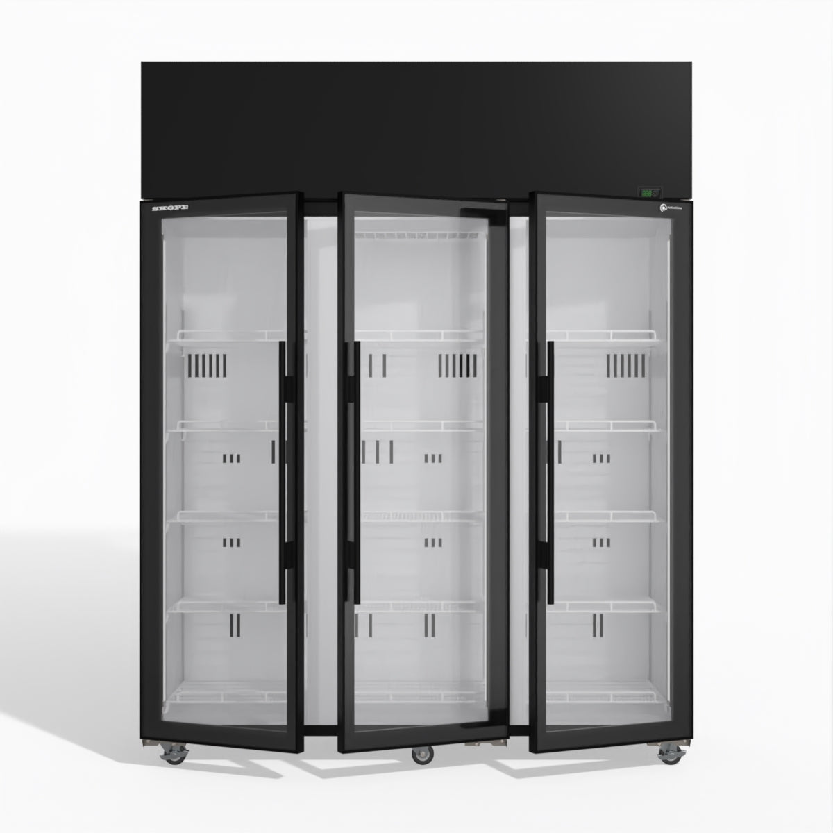 Skope TME1500N-A 3 Glass Door Display or Storage Fridge