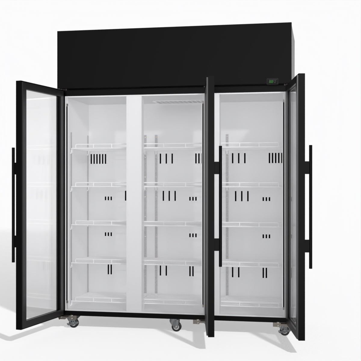 Skope TME1500N-A 3 Glass Door Display or Storage Fridge