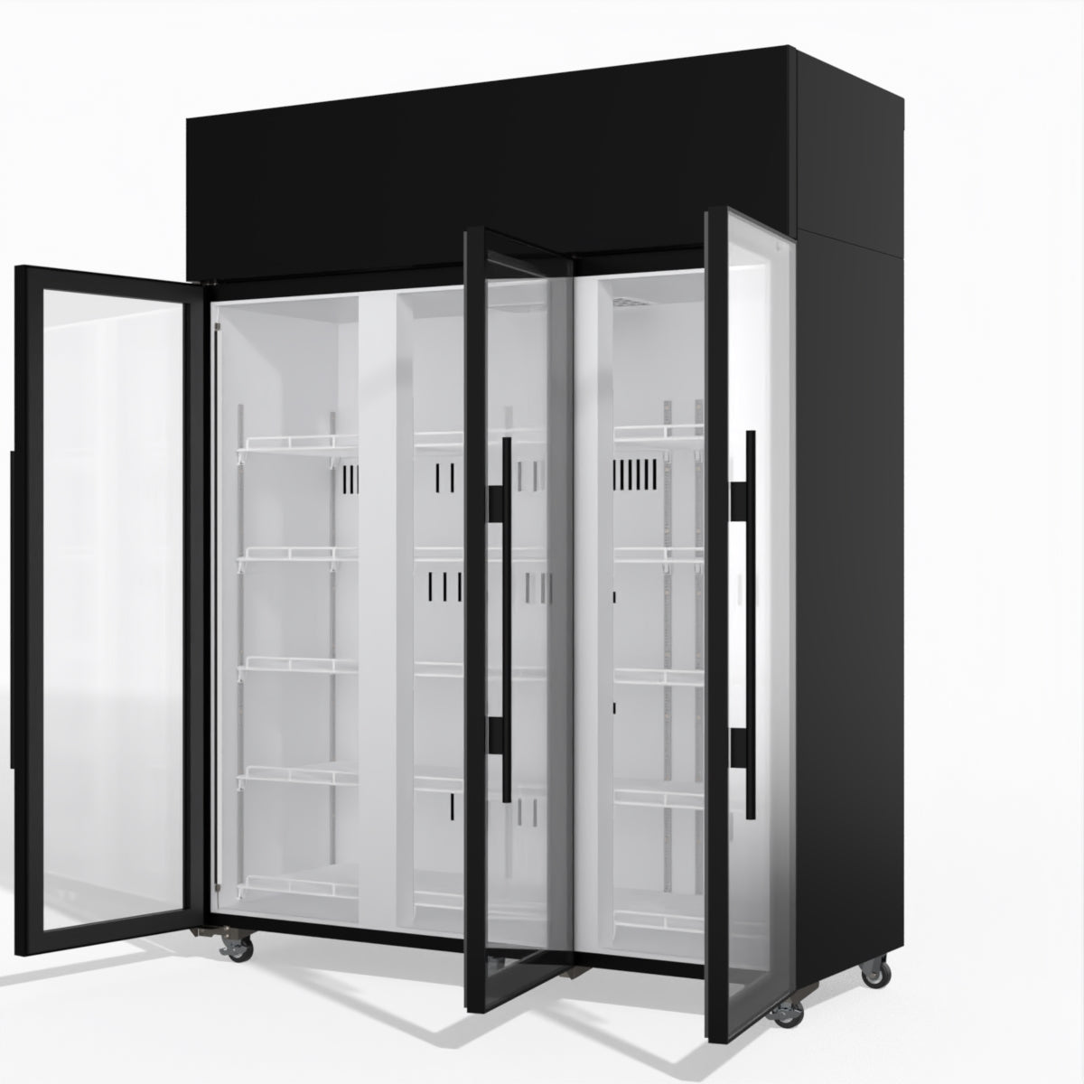 Skope TME1500N-A 3 Glass Door Display or Storage Fridge