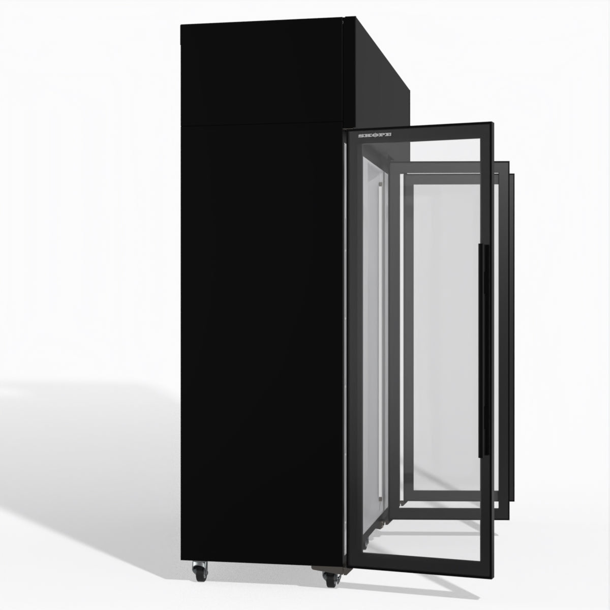 Skope TME1500N-A 3 Glass Door Display or Storage Fridge