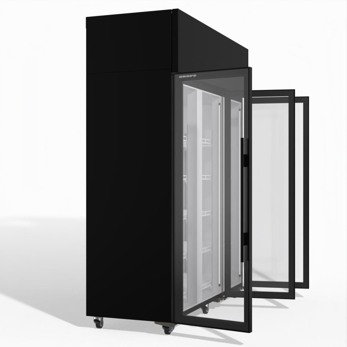 Skope TME1500N-A 3 Glass Door Display or Storage Fridge
