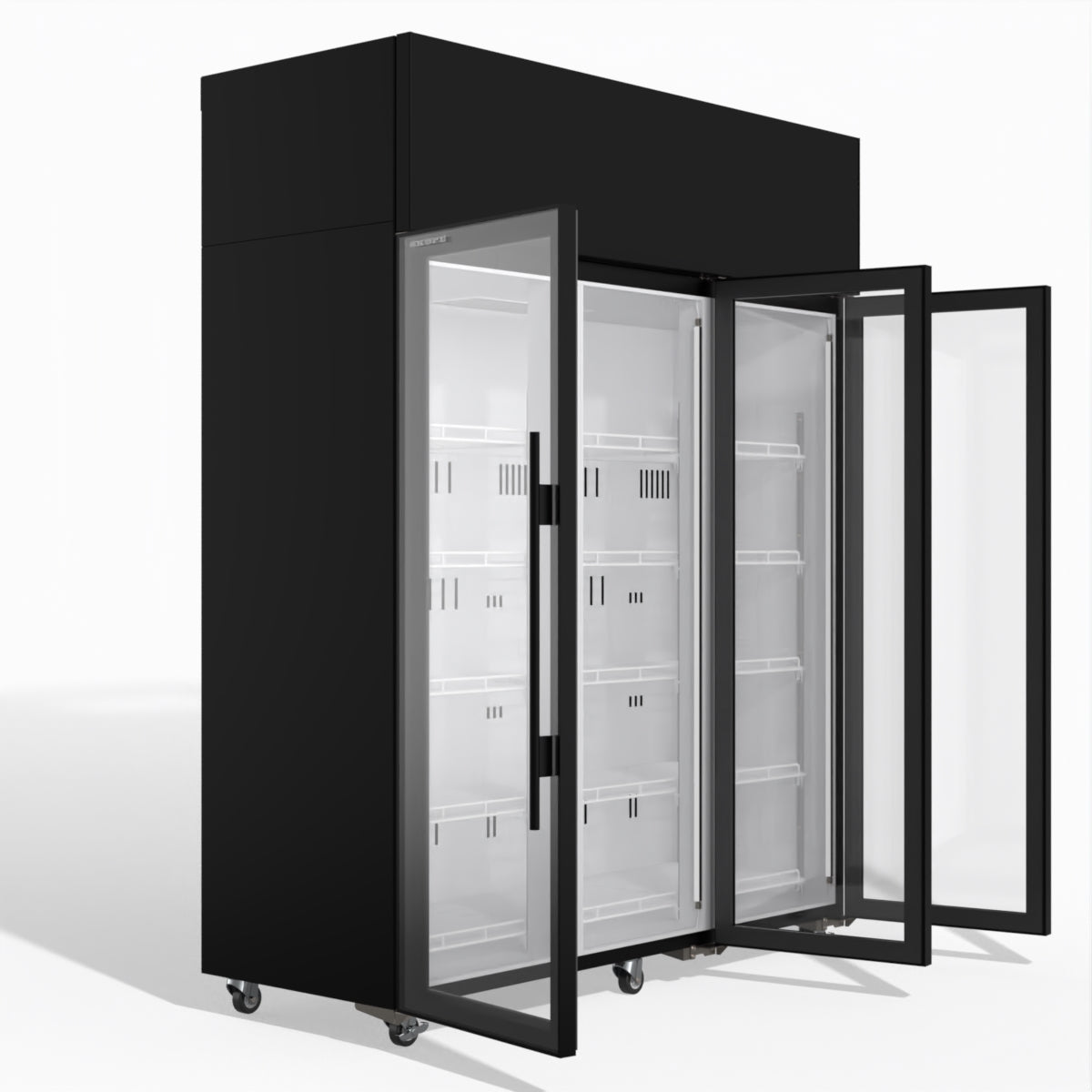 Skope TME1500N-A 3 Glass Door Display or Storage Fridge