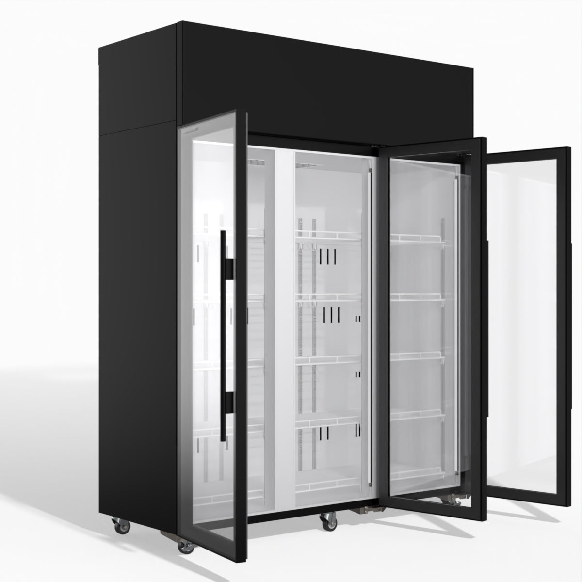 Skope TME1500N-A 3 Glass Door Display or Storage Fridge