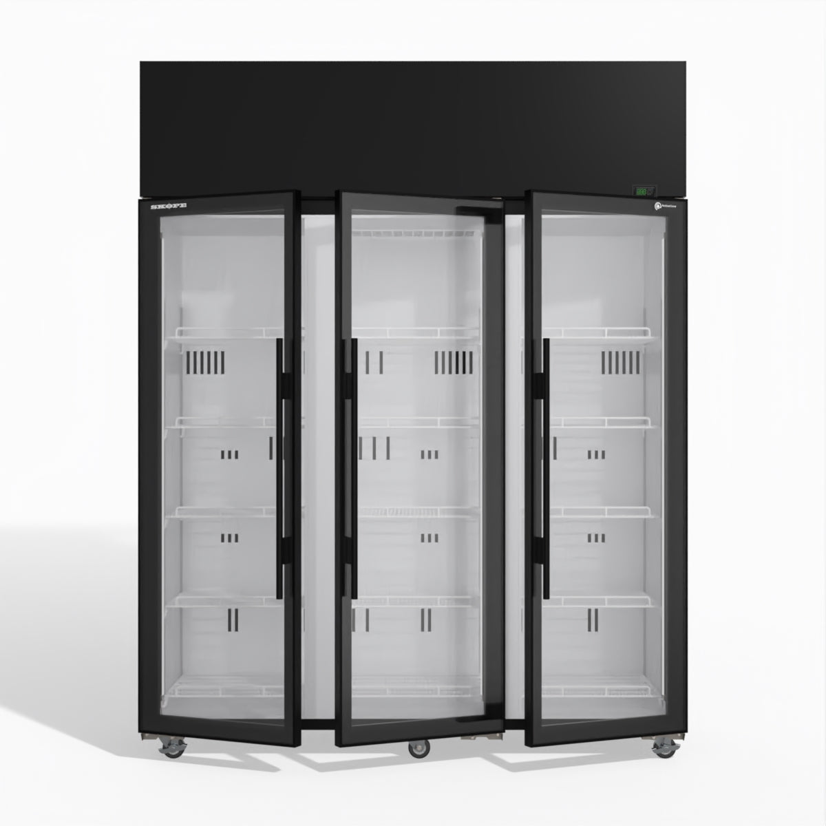 Skope TME1500N-A 3 Glass Door Display or Storage Fridge