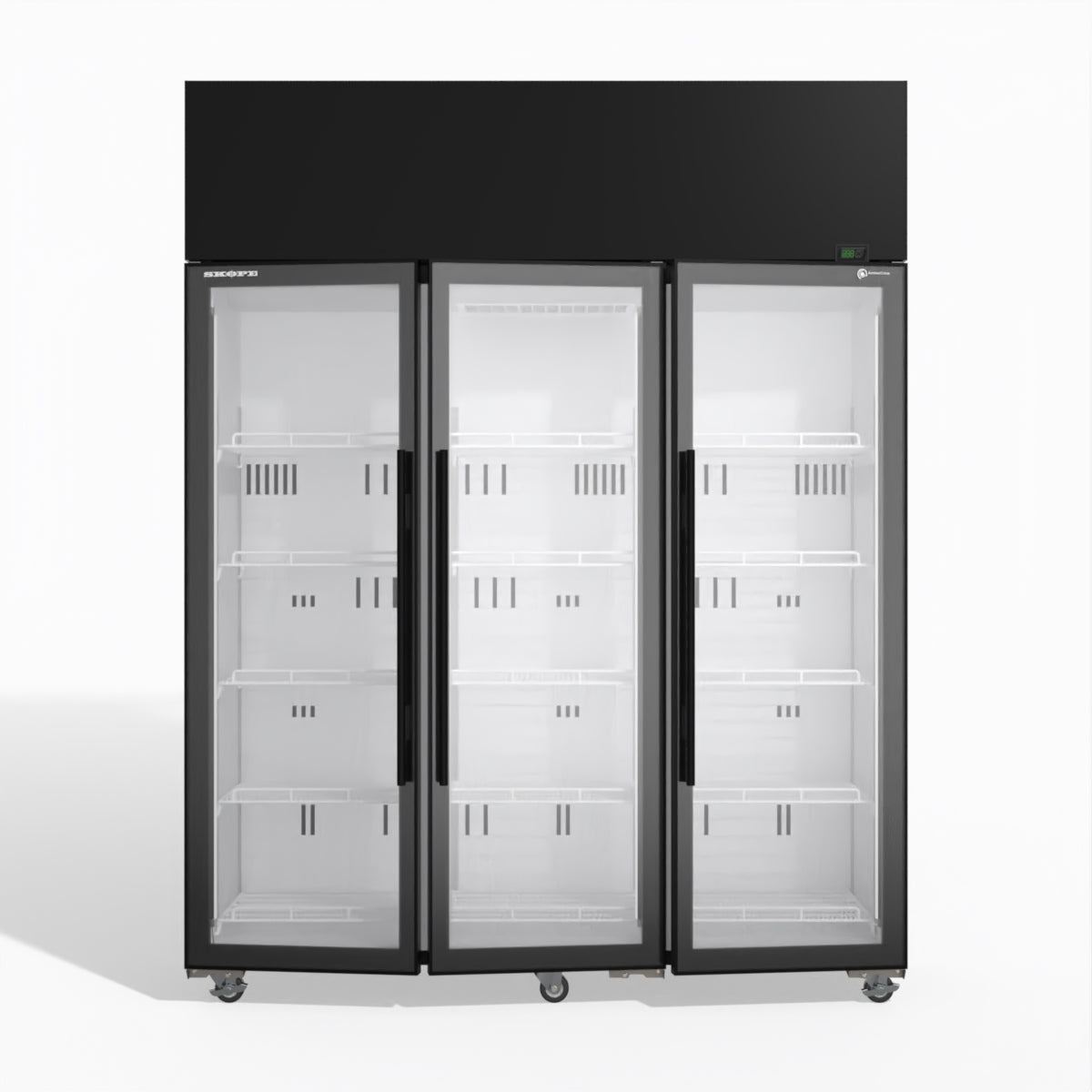 Skope TME1500N-A 3 Glass Door Display or Storage Fridge