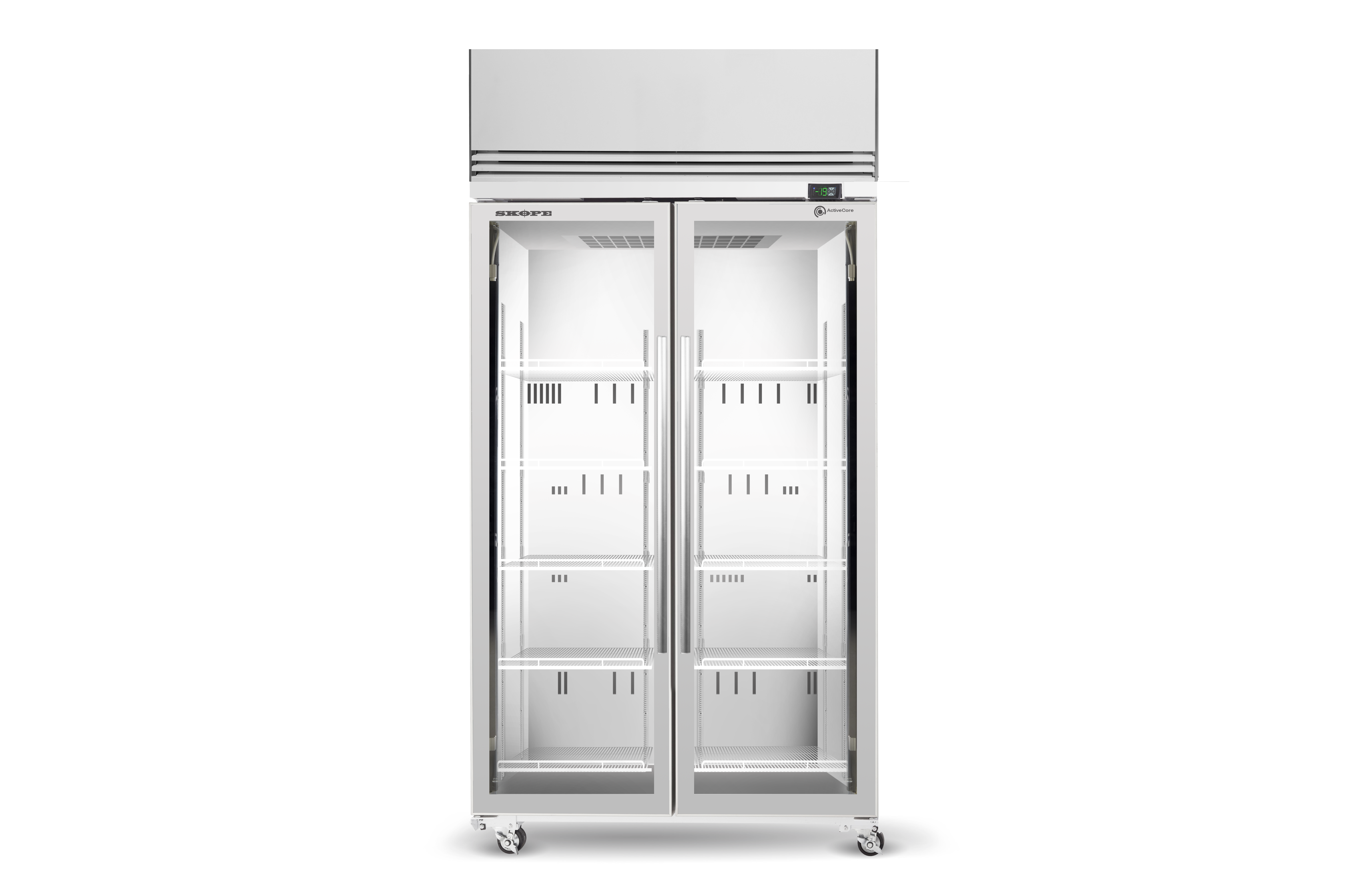Skope TMF1000N-A 2 1 Glass Door Upright Display or Storage Freezer 896L - TMF1000N-A