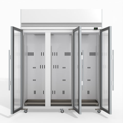 TMF1500N-Ice Skope TMF1500N-A Ice 3 Glass Door Upright Display or Storage Freezer