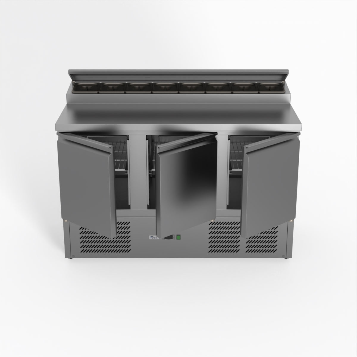 Thermaster Fed-X Three Door Salad Prep Fridge XGNS1300D